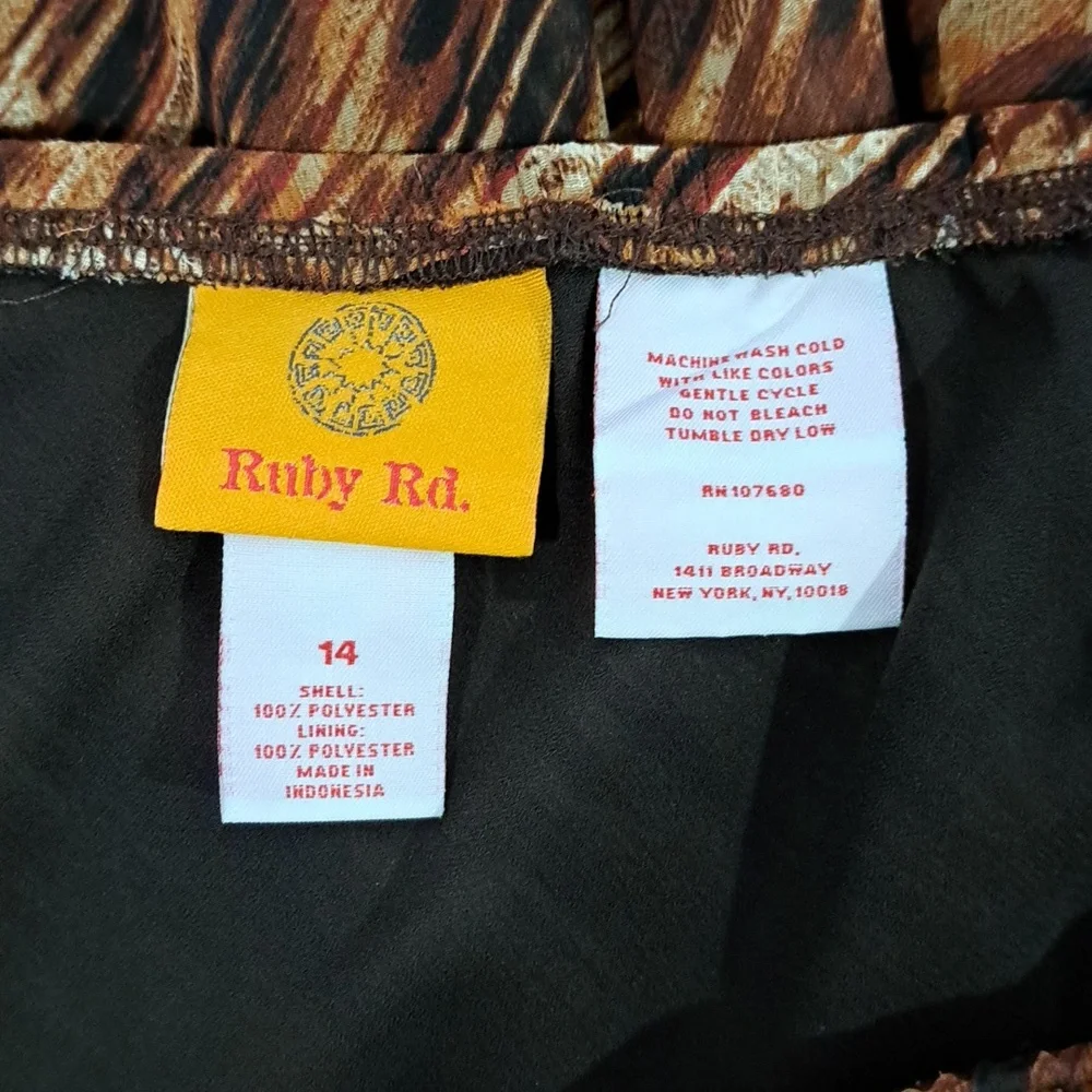 Ruby Rd. Pleated Skirt - Picture 6 of 10